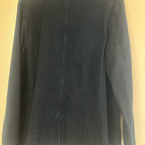 NWT denim blazer - Picture 2 of 3
